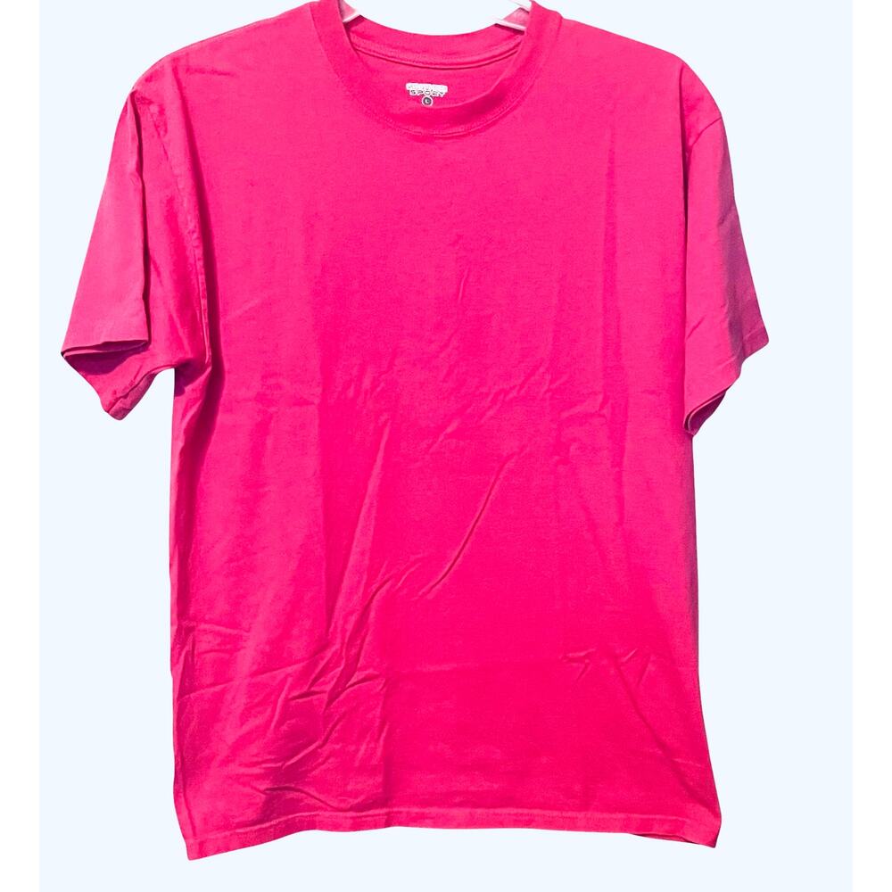 GRAPHITE SHORT SLEEVE T-SHIRT, WOMENS, L, SOLID PINK